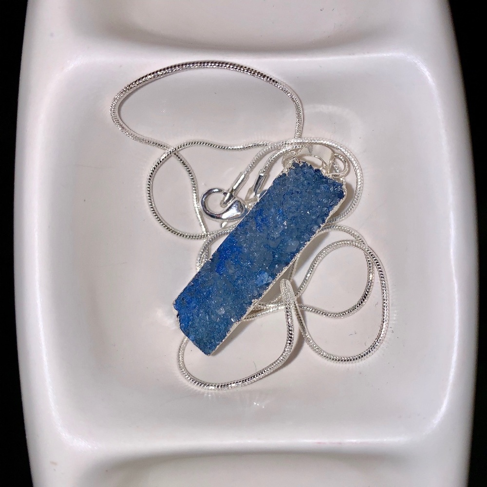 Blue Drutzy Necklace
